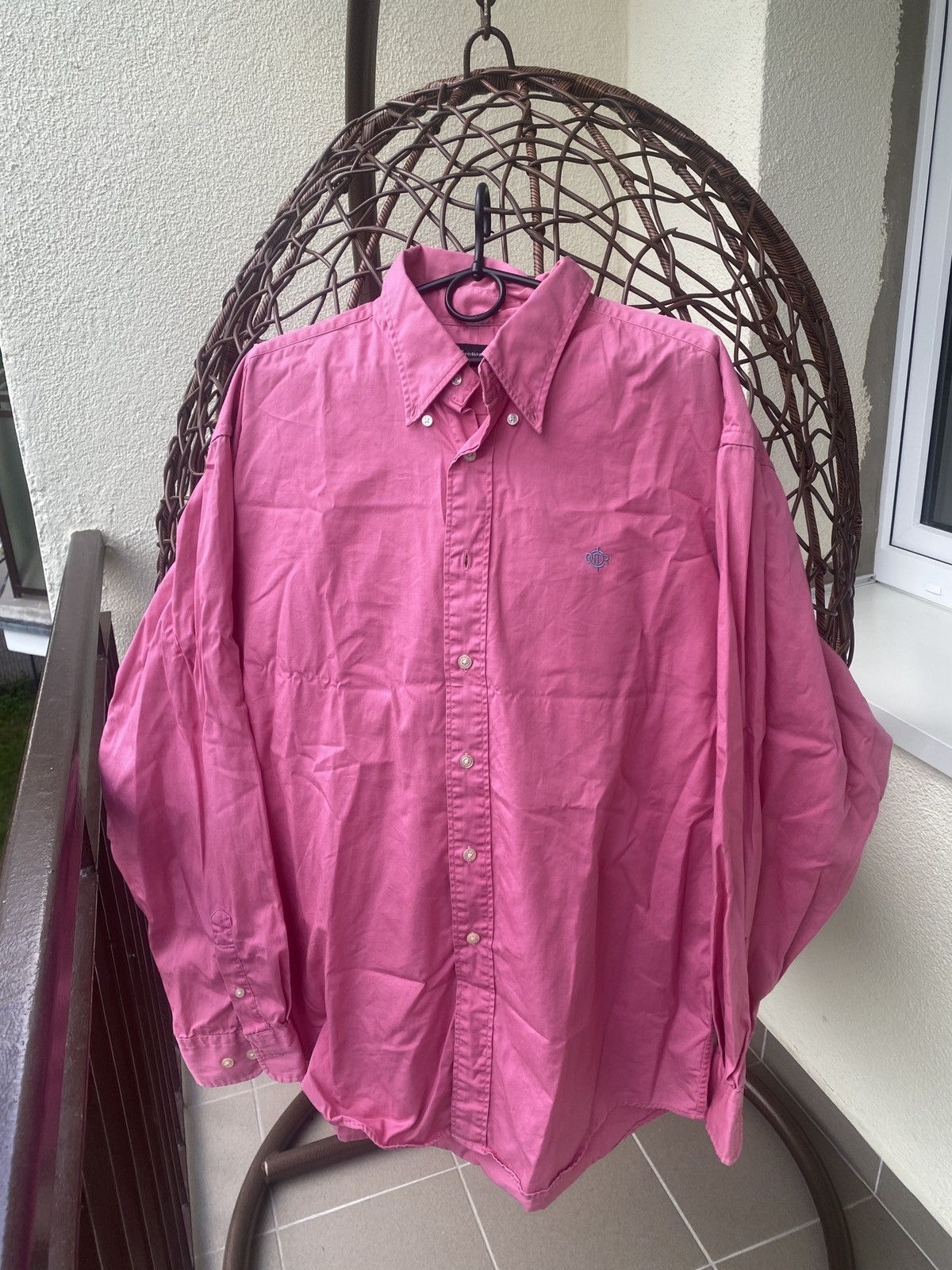 Christian Dior Monsieur Luxury christian dior monsieur vintage shirt button up Size US XL / EU 56 / 4 - 1 Thumbnail
