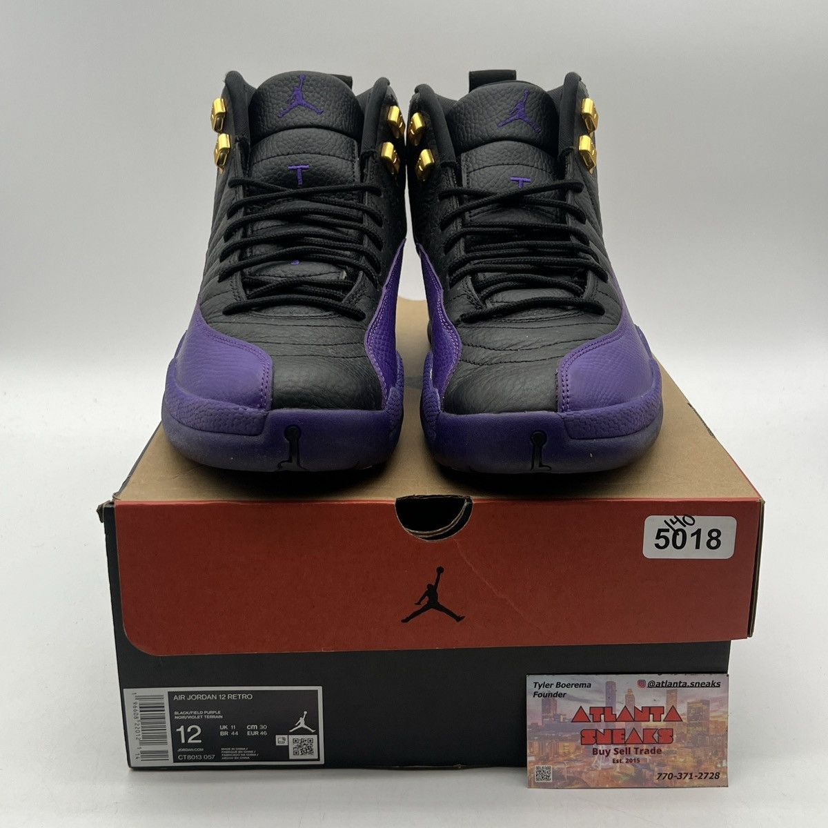 Jordan Brand Air Jordan 12 field purple Size US 12 / EU 45 - 2 Thumbnail