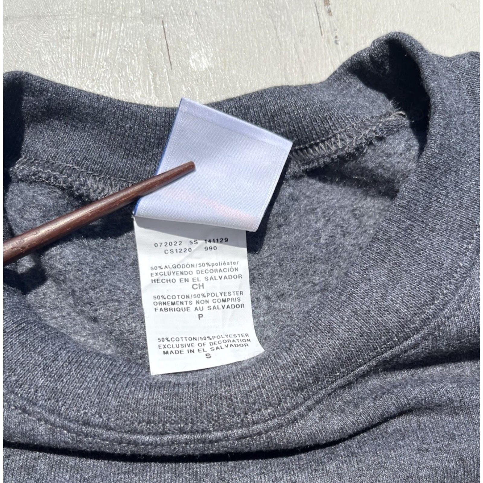 Champion Champion Sweatshirt Men's S Gray PLNU College Activewear Gym NCAA Preppy Casual Mens Size US S / EU 44-46 / 1 - 4 Thumbnail