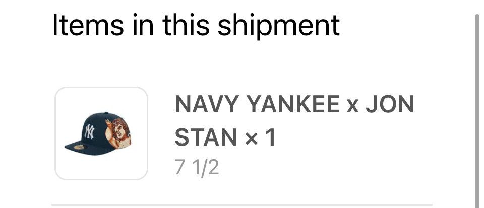 Jon Stan NYC × MLB × New Era Jon Stan | NY Fitted 7 1/2 Size ONE SIZE - 8 Thumbnail