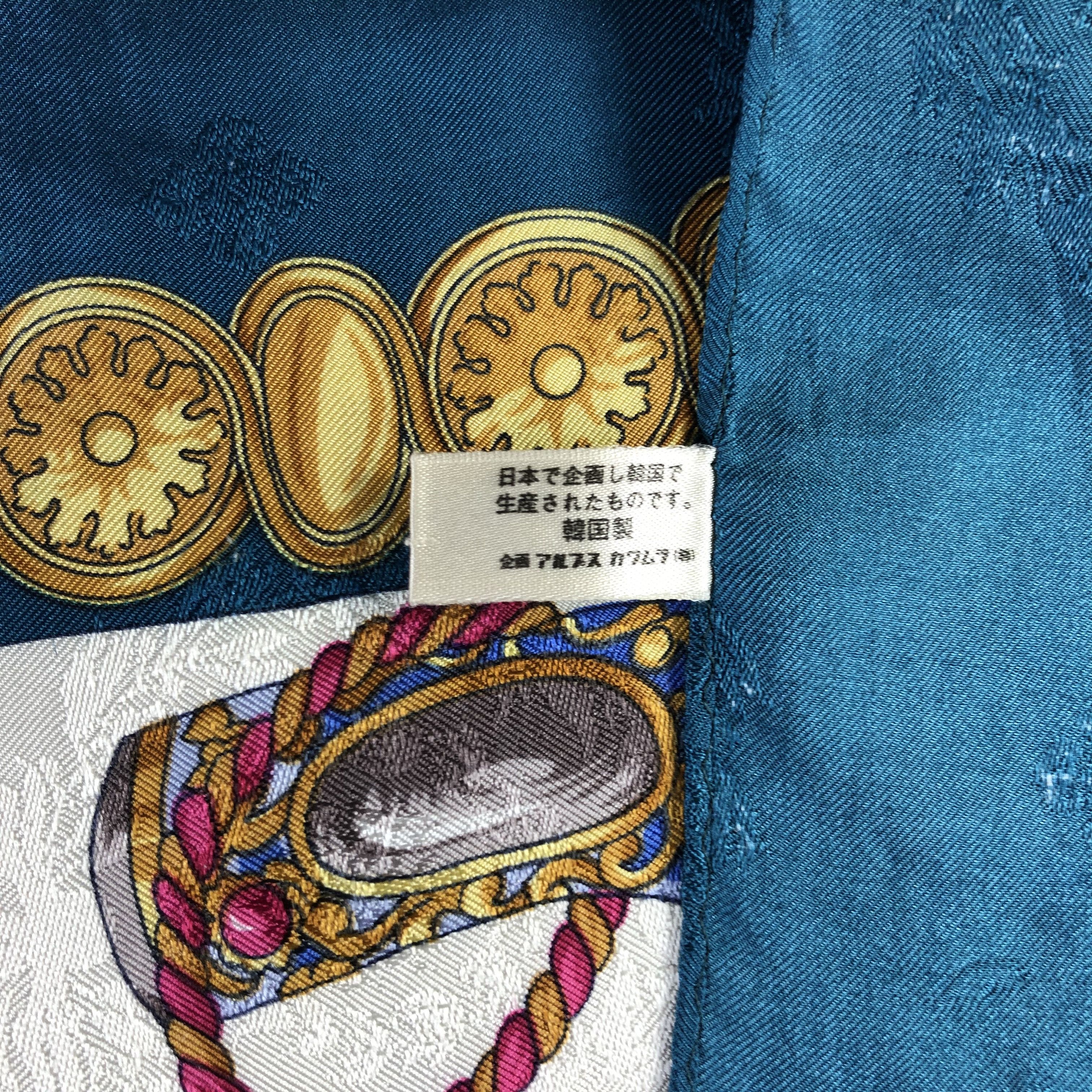 Vintage Vintage Polo Club Silk Scarf Size ONE SIZE - 6 Thumbnail