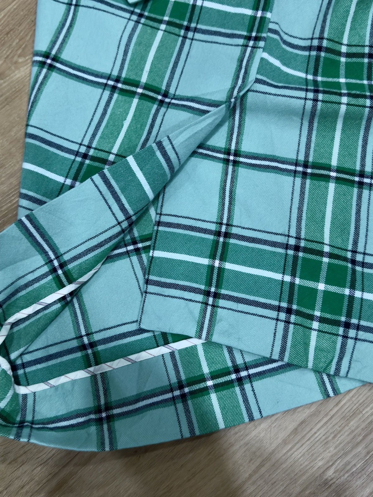 Vivienne Westwood Asymmetrical Wrap Plaid Wool Skirt Size 26" / US 2 / IT 38 - 5 Thumbnail