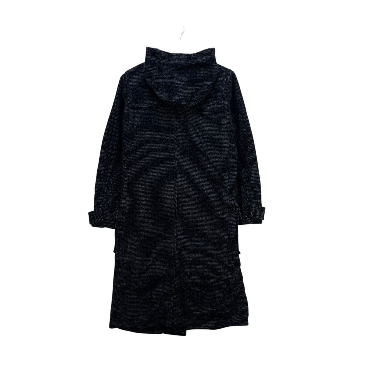 ABAHOUSE × Yohji Yamamoto 💥Vintage Abah House Long Coat Wool Hoodie Jacket Size M / US 6-8 / IT 42-44 - 3 Thumbnail