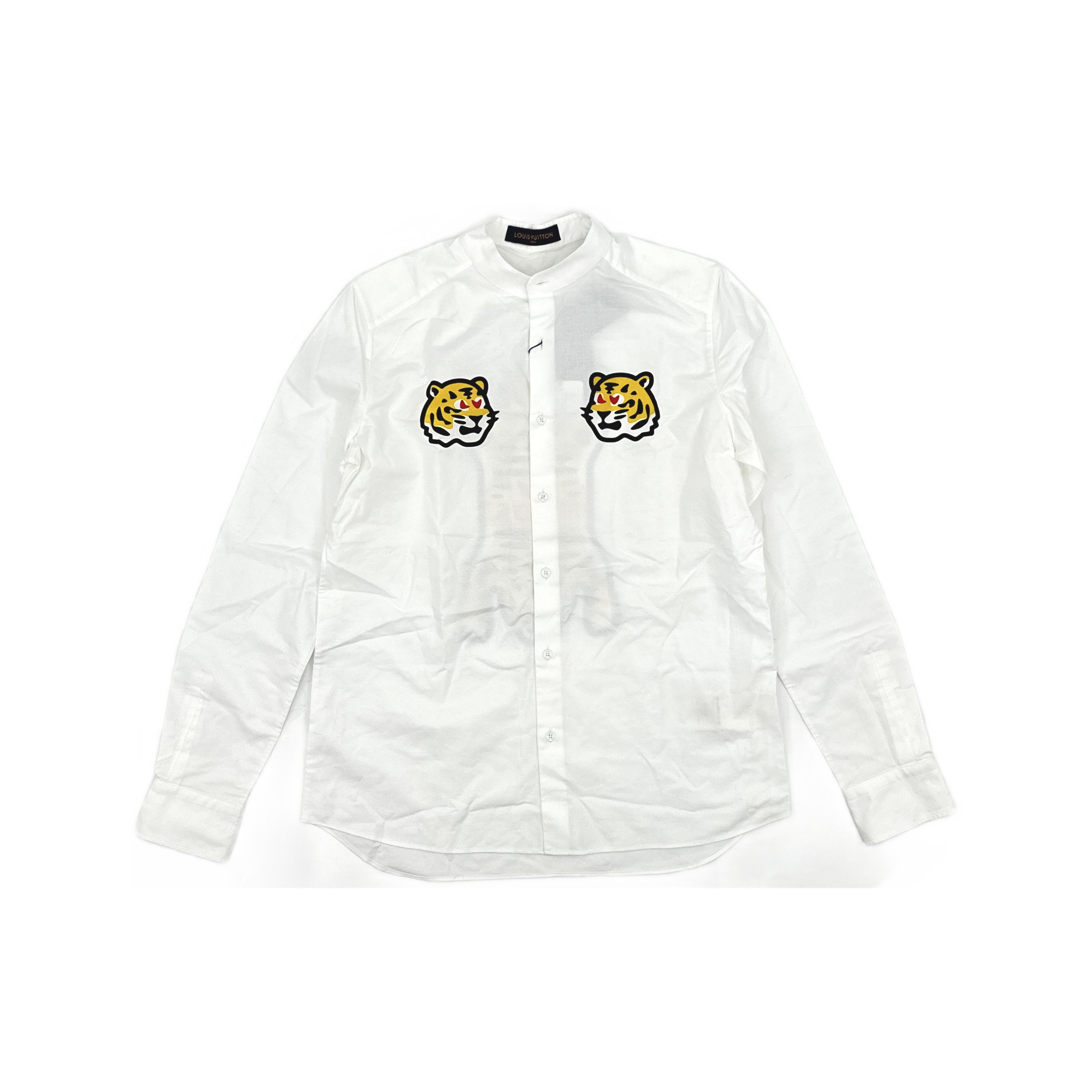 Louis Vuitton Louis Vuitton x Nigo Tiger Print Shirt Size M Size US M / EU 48-50 / 2 - 1 Thumbnail
