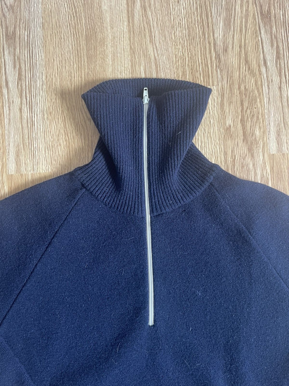 CMMN SWDN CMMN SWDN 3/4 Three Quarter Zip Knitted Jumper Size US M / EU 48-50 / 2 - 4 Thumbnail
