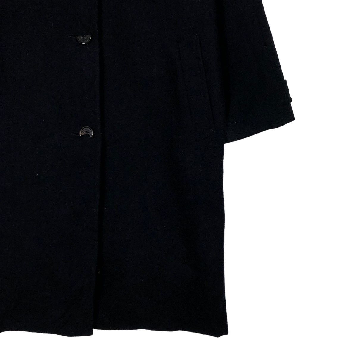 JW Anderson 🔥90s Rich Black - Fly Coats Long Jacket J.W.Anderson Uniqlo Size US S / EU 44-46 / 1 - 7 Thumbnail