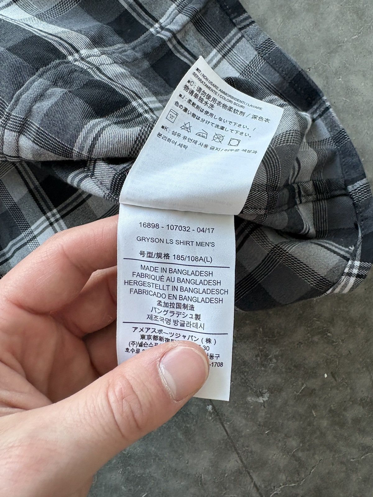 Arc'teryx Arcteryx Gryson Button Up Shirt Plaid Hidden Buttons Size US L / EU 52-54 / 3 - 6 Thumbnail