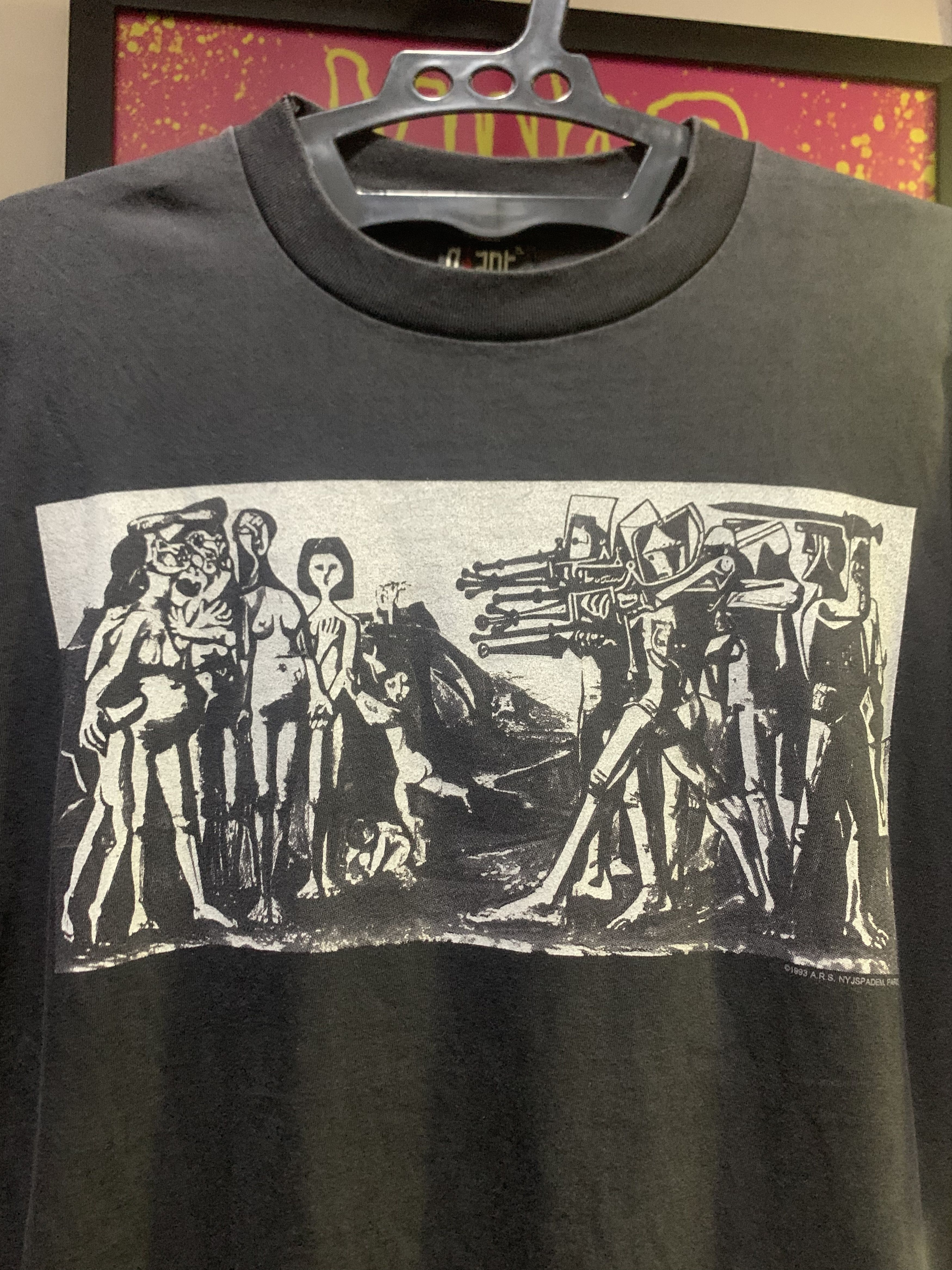 Band Tees Vintage NIRVANA, L7 & THE BREEDERS Live in Paris 1993 Size US XL / EU 56 / 4 - 2 Thumbnail