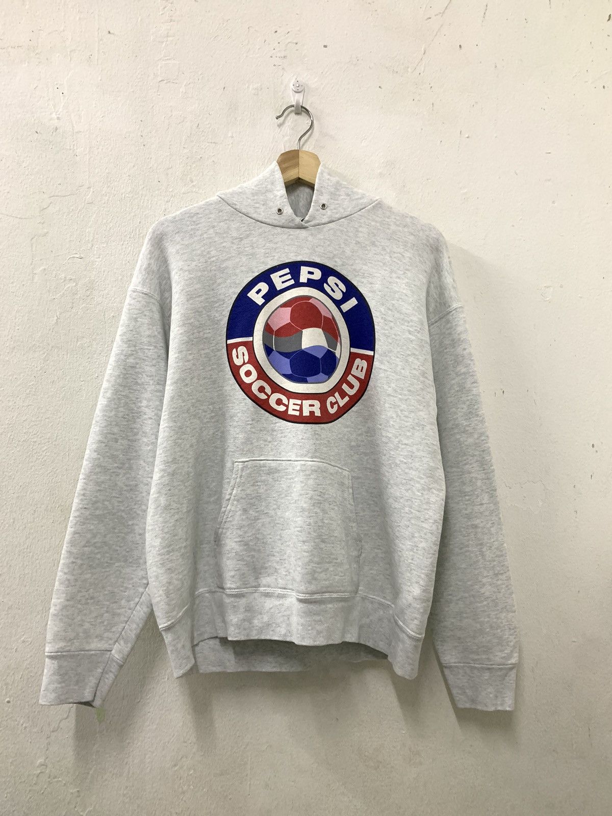 Pepsi Vintage Pepsi Soccer Club Hoodie Size US M / EU 48-50 / 2 - 1 Thumbnail