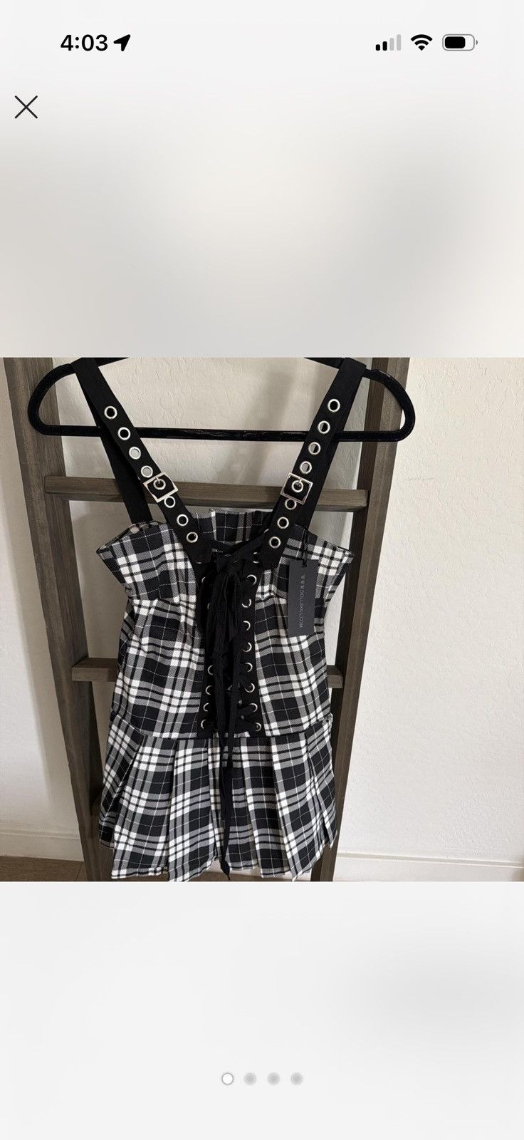 Dolls Kill Dolls Kill plaid corset dress NWT Size S / US 4 / IT 40 - 4 Thumbnail