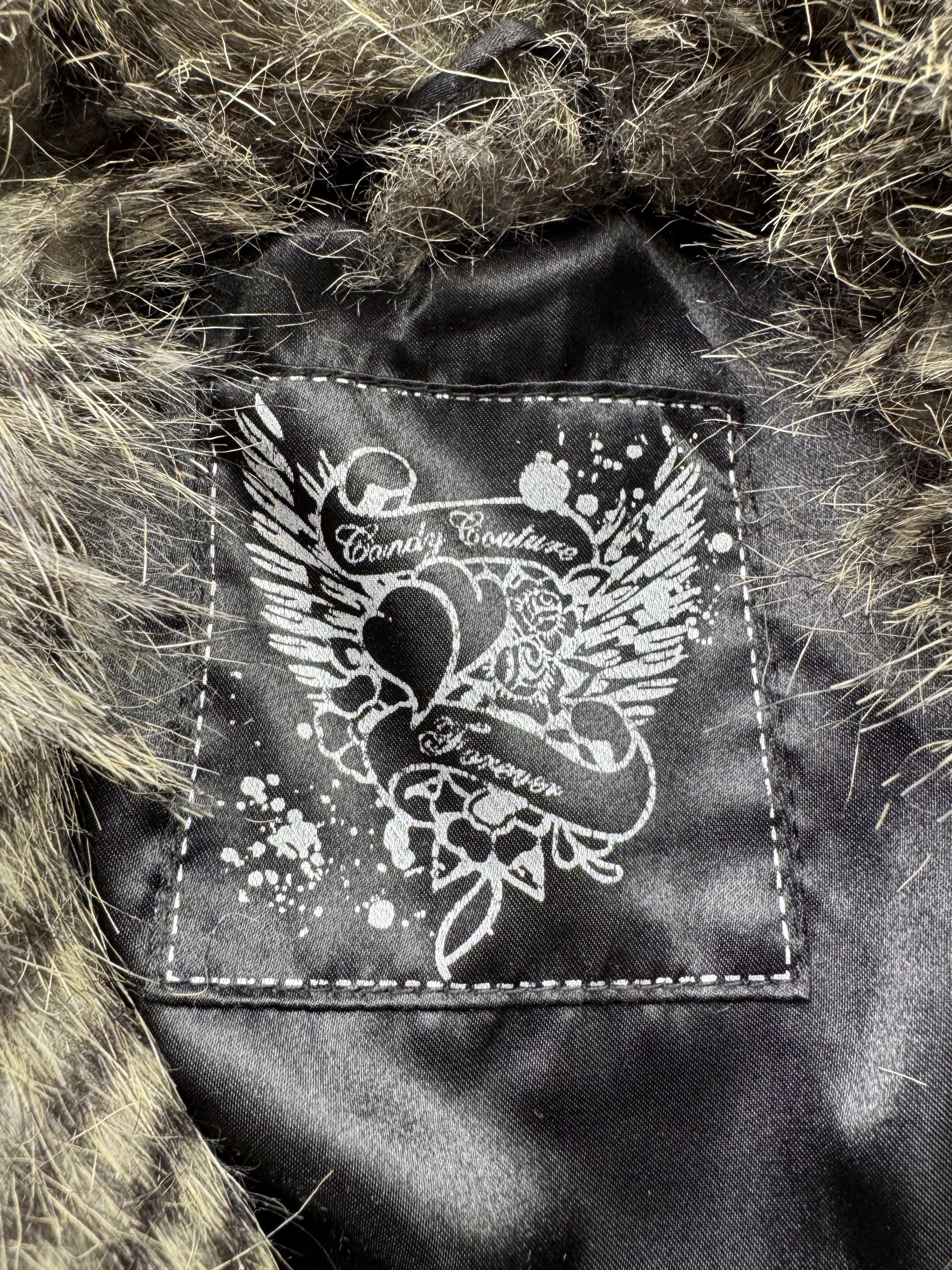 Japanese Brand Vintage Cropped Faux Fur Coat (ET1)(D15) Size XS / US 0-2 / IT 36-38 - 5 Thumbnail