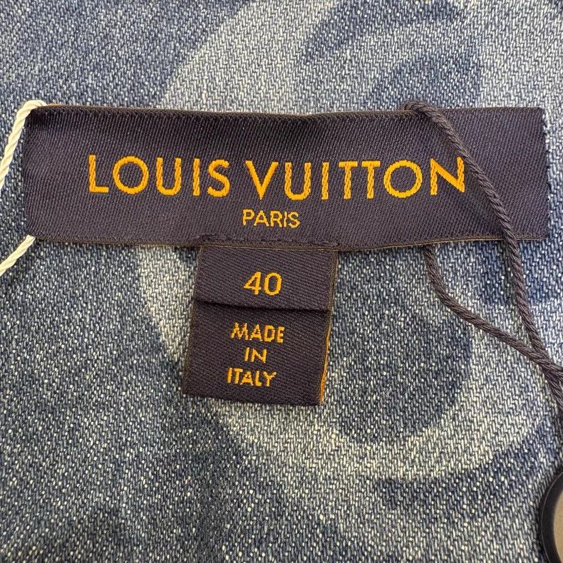 Louis Vuitton Louis Vuitton Cotton presbyopic full print collarless frin Size S / US 4 / IT 40 - 7 Thumbnail