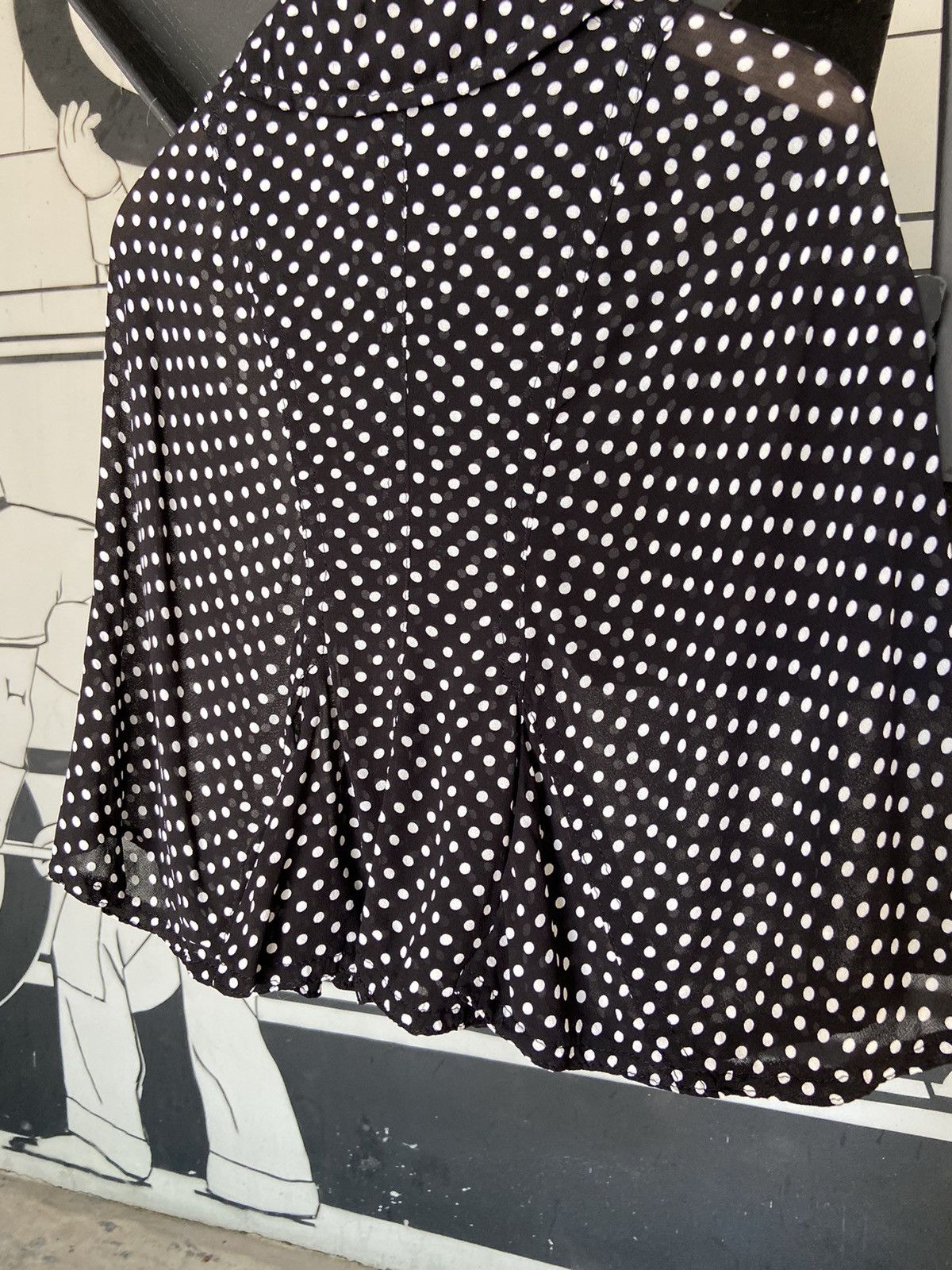 Comme des Garcons Comme des Garcons • mini polka dots cape shirt Size XS / US 0-2 / IT 36-38 - 8 Thumbnail