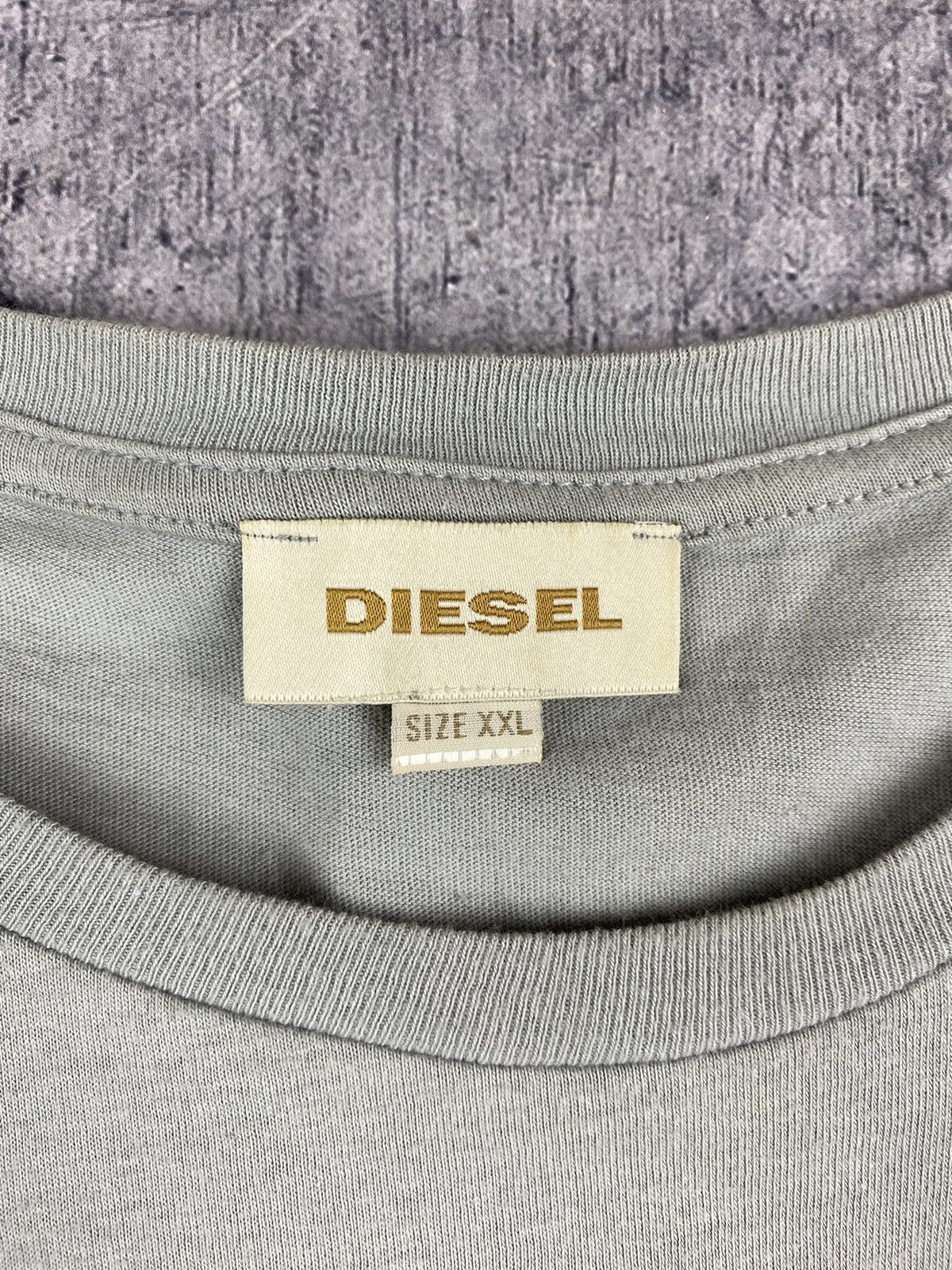 Diesel × Vintage Vintage Diesel Big Logo T Shirt Tee Size US XXL / EU 58 / 5 - 6 Thumbnail