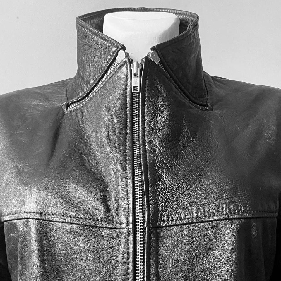 Vintage Archive biker Avant Garde jacket with many zippers 90s 00s Size L / US 10 / IT 46 - 4 Thumbnail