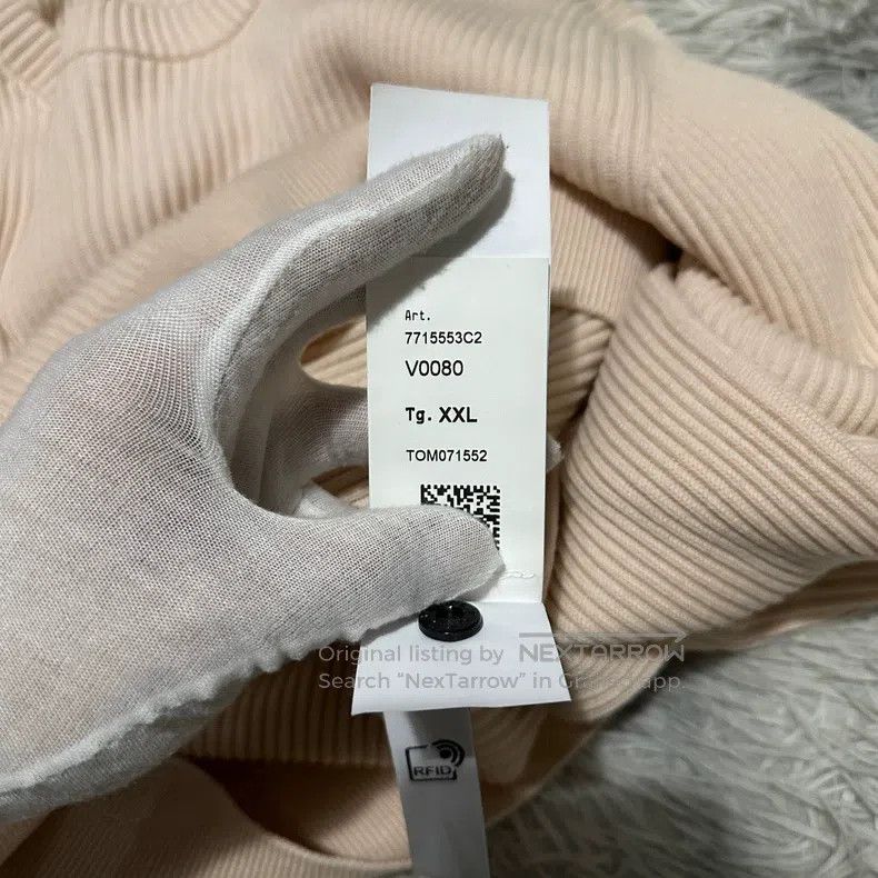 Stone Island Stone Island Wool Knit Sweater Cardigan Dust Pink Color Si Size US XXL / EU 58 / 5 - 6 Thumbnail