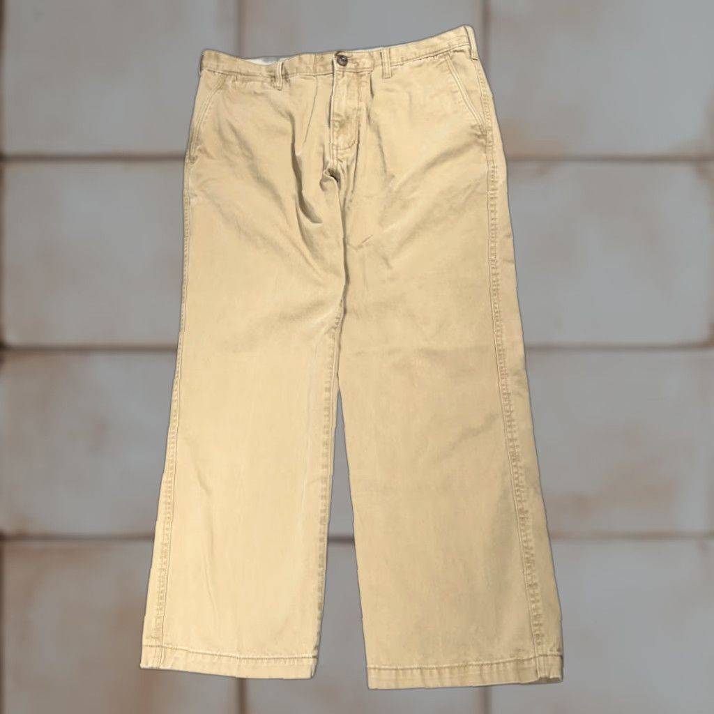 Eddie Bauer VINTAGE Eddie Bauer Pants Mens 36x28 Brown Khaki Tan Classic Fit Cotton Legend Wash Size US 36 / EU 52 - 1 Thumbnail