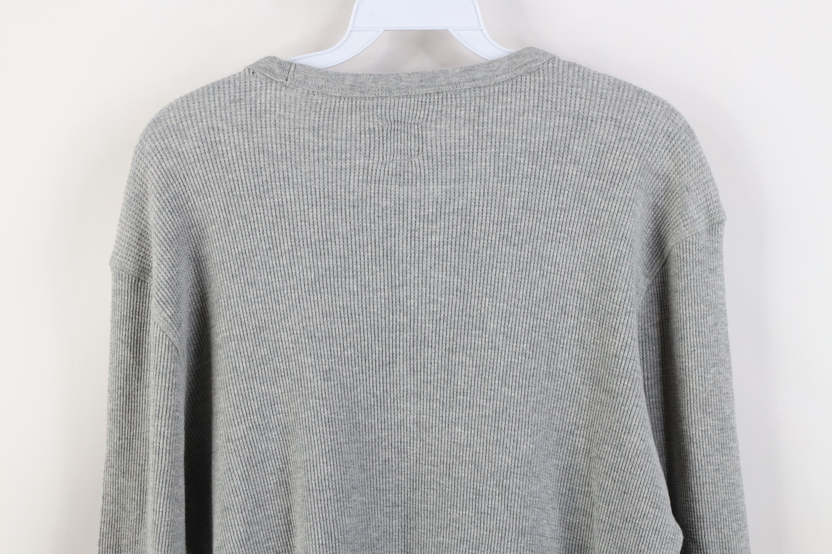 Gap Vintage Y2K Gap Thermal Waffle Knit Long Sleeve T-Shirt Size L / US 10 / IT 46 - 10 Thumbnail