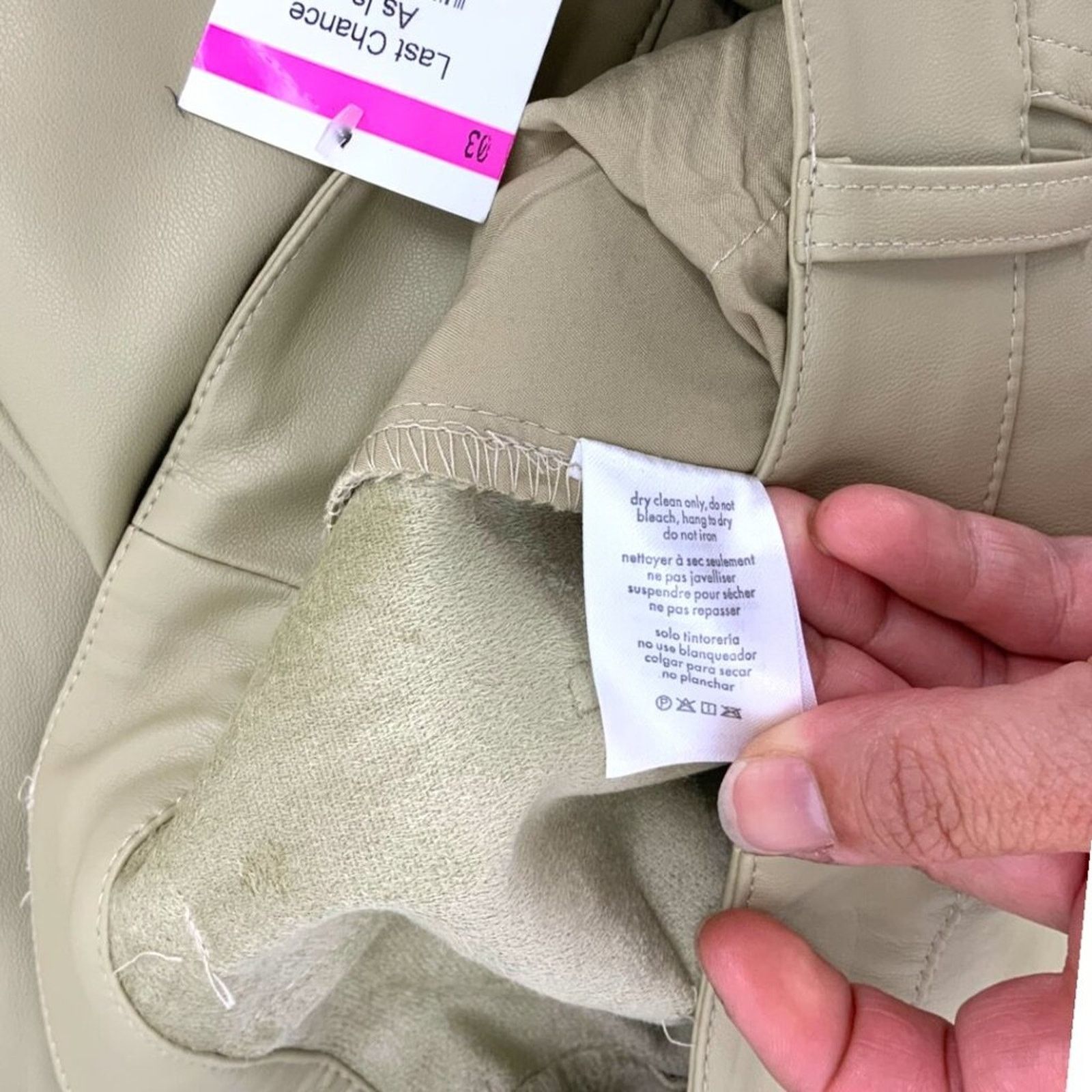 WeWoreWhat WeWoreWhat Faux Leather Kickflare Pant Size 24 NWOT $128 MSP Size 24" / US 00 / IT 34 - 7 Thumbnail