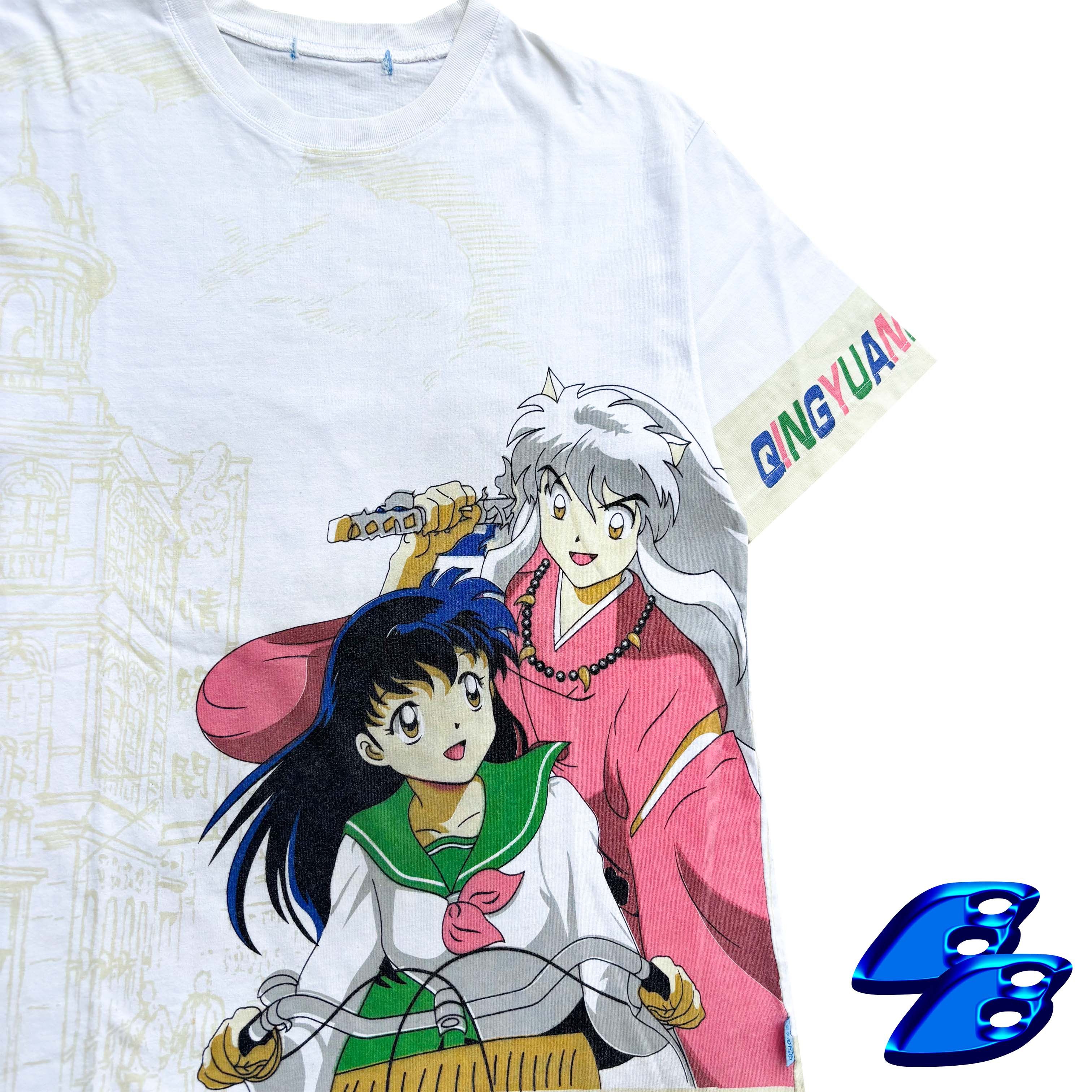 Anime × Japanese Brand INUYASHA AOP ANIME BOOT TEE Size US M / EU 48-50 / 2 - 2 Thumbnail
