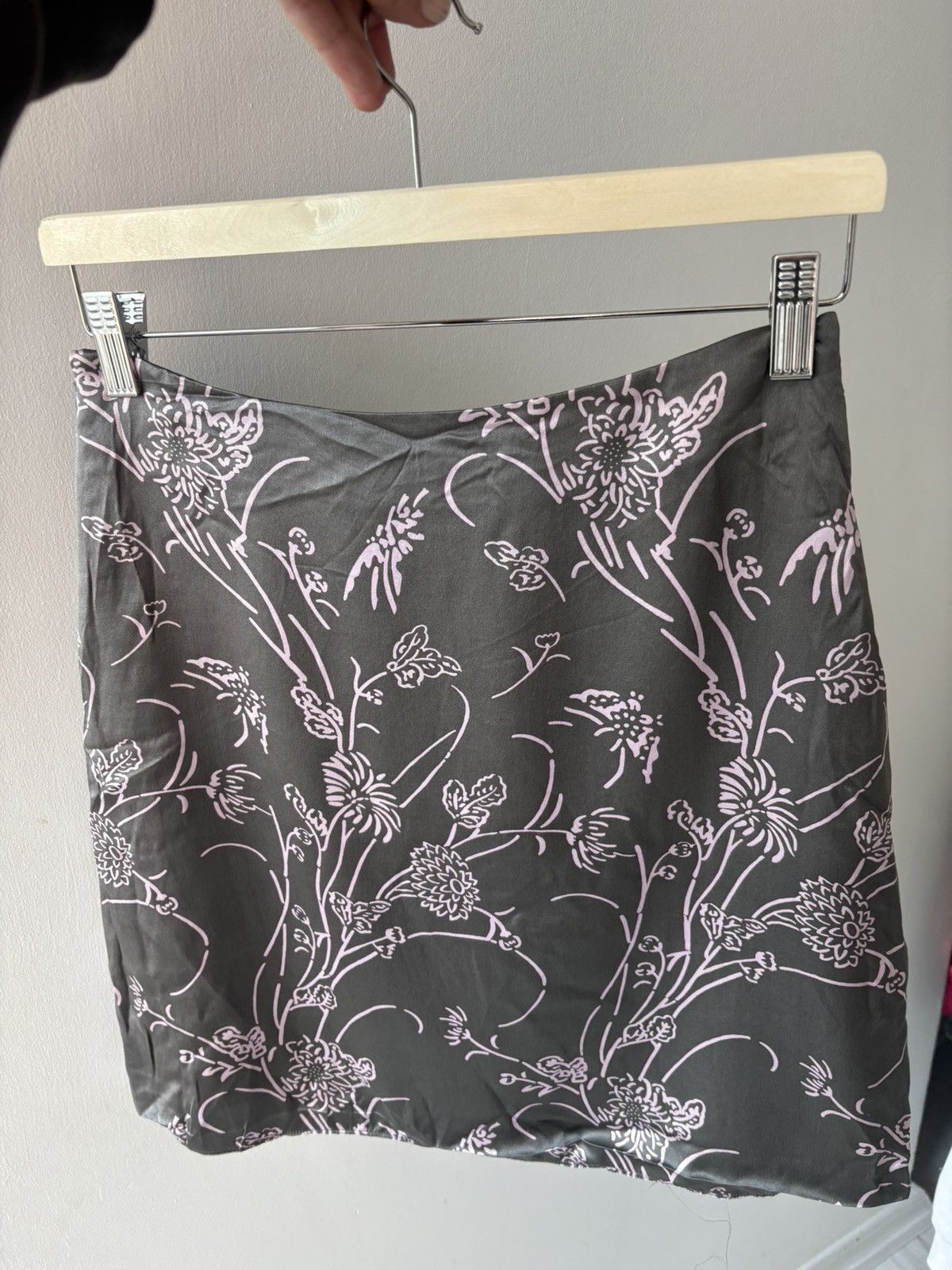 Vintage Network silk skirt Size 24" / US 00 / IT 34 - 11 Thumbnail
