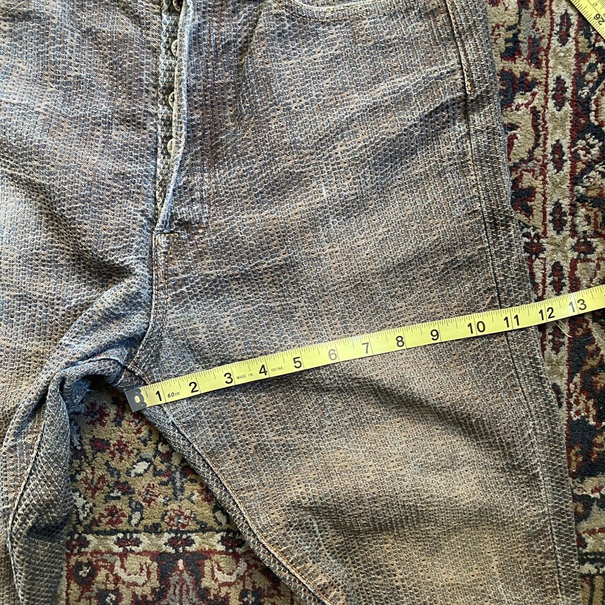 Kapital Kapital Century Denim Jeans Sashiko Persimmon size 30 Size US 30 / EU 46 - 19 Thumbnail
