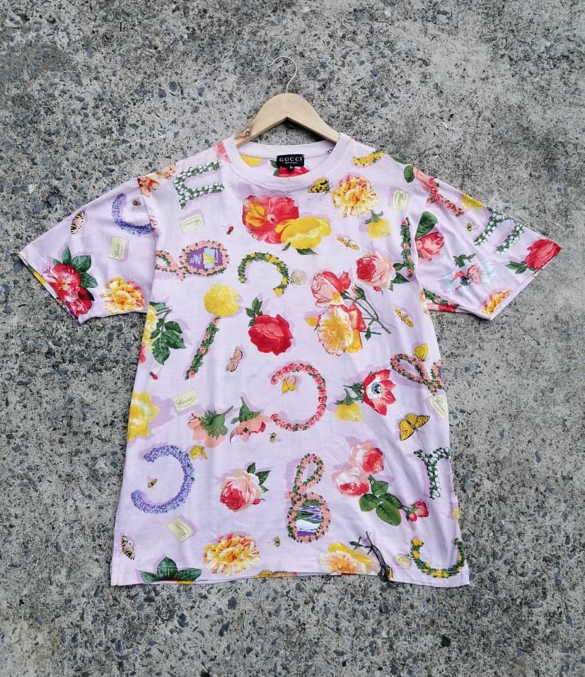 Gucci Gucci by Tom Ford Accessories Allover Print Tee Size M / US 6-8 / IT 42-44 - 1 Thumbnail