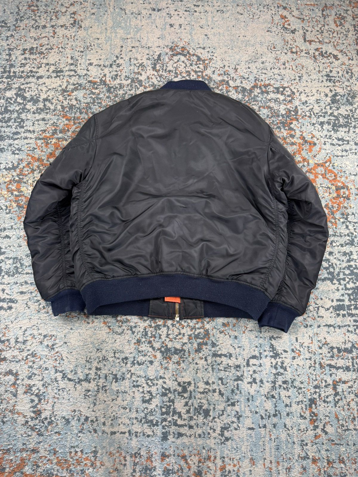 Vintage Vintage 90s MA-1 flyers flight nylon bomber jacket military Size US L / EU 52-54 / 3 - 2 Thumbnail