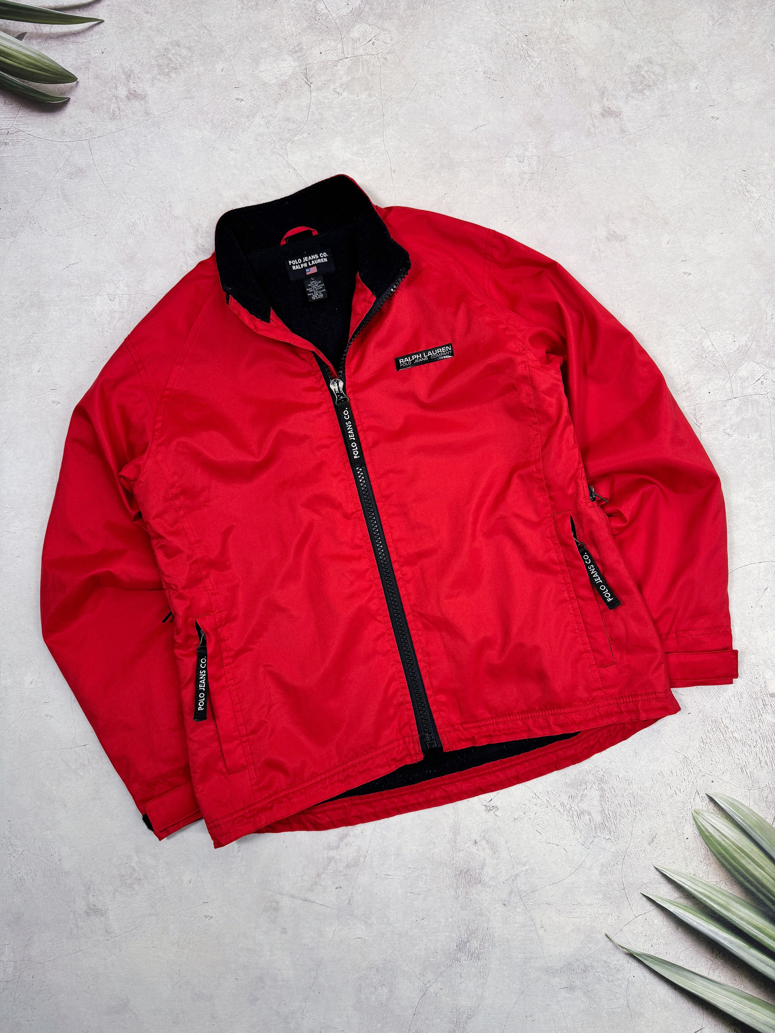 Polo Ralph Lauren × Vintage Vintage Polo Jeans Company Ralph Lauren Nylon Jacket Size US M / EU 48-50 / 2 - 1 Thumbnail