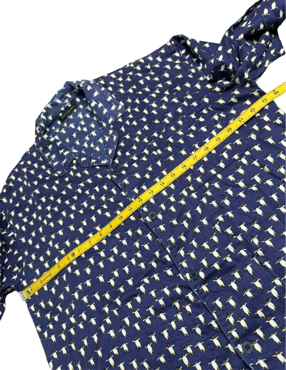 Yves Saint Laurent Yves saint laurend full print shirt Size US XL / EU 56 / 4 - 11 Thumbnail