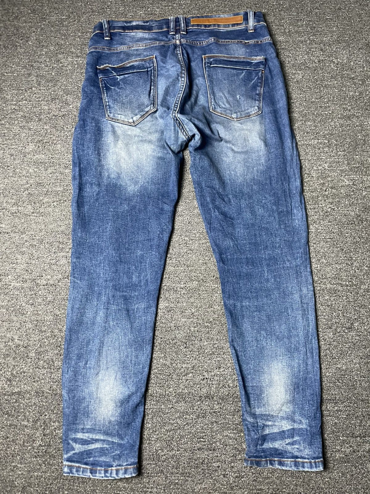 Designer × Vintage × Zara Vintage ZARA Men’s Ripped Jeans (91) Size US 33 - 10 Thumbnail