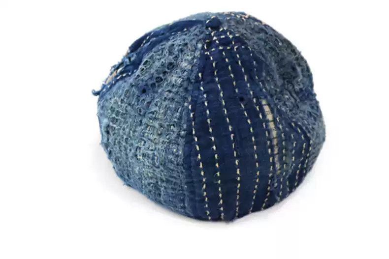 Kapital kapital Boro tattered embroidered baseball cap Size ONE SIZE - 3 Thumbnail