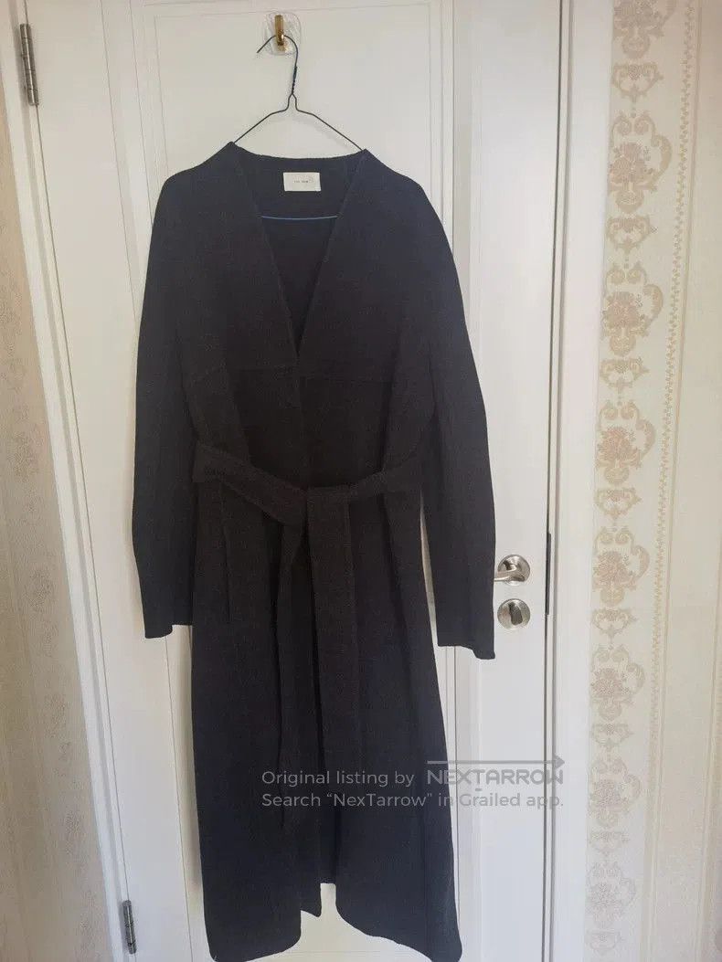 The Row THE ROW Gray Oversized Coat. Size US L / EU 52-54 / 3 - 2 Thumbnail