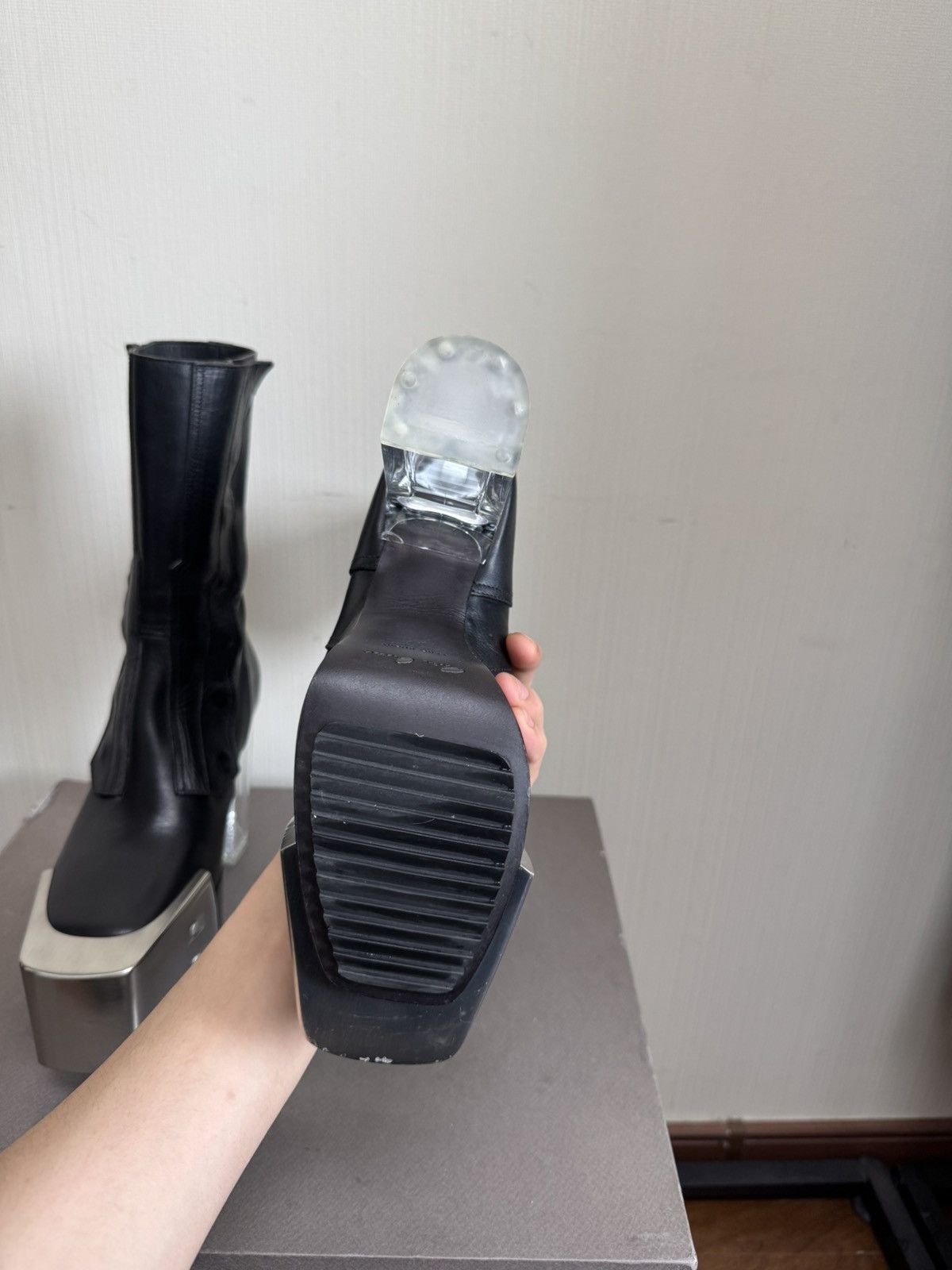 Rick Owens Rick owens Moto Kiss boots Size US 8 / IT 38 - 7 Thumbnail