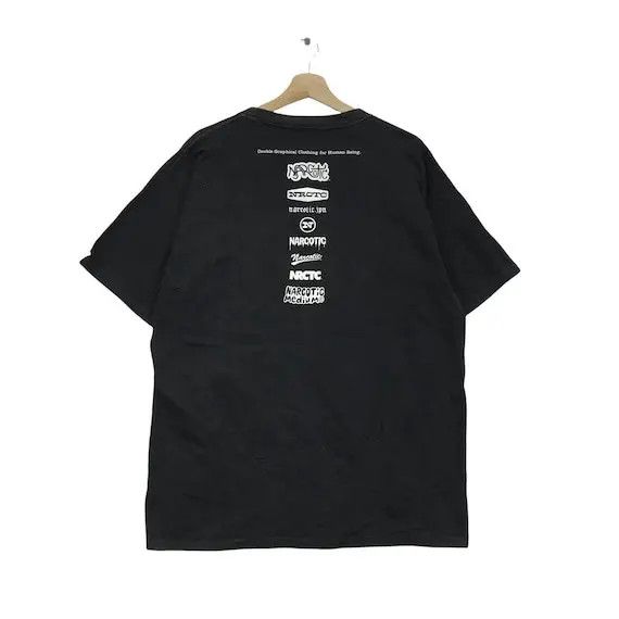 Narcotic GDC Vtg NARCOTIC JAPAN STREETWEAR Stock Logo Tee Shirt Harajuku Size US L / EU 52-54 / 3 - 2 Thumbnail