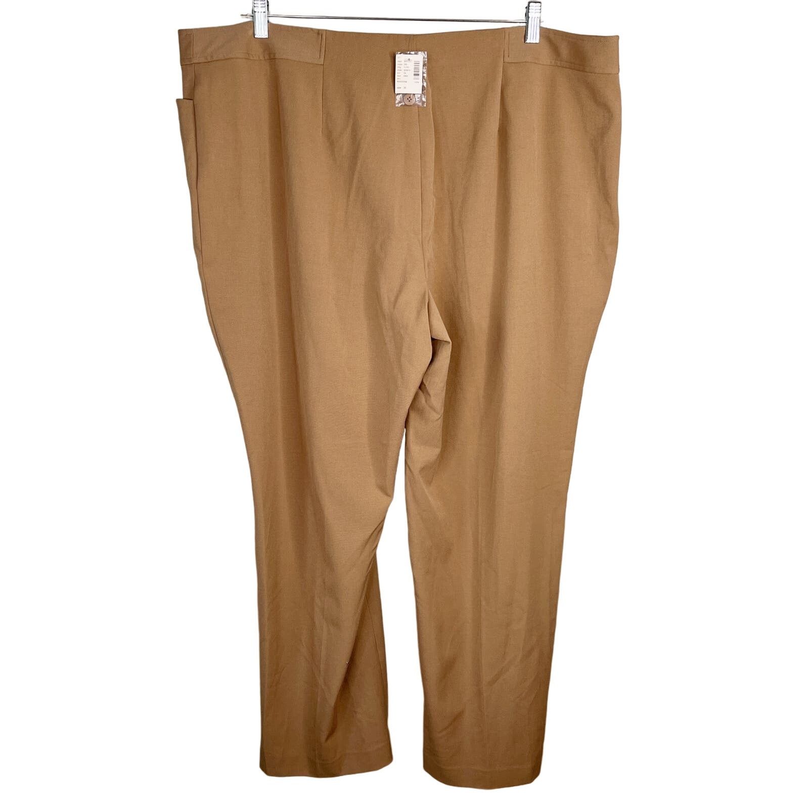 Other Lane Bryant Pants Madison Trouser Metroline 26 Beige New Size 26" / US 2 / IT 38 - 10 Thumbnail