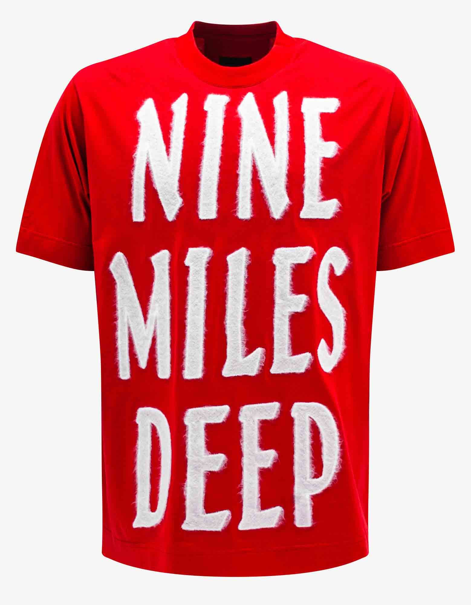 Red Slogan Oversized T-Shirt