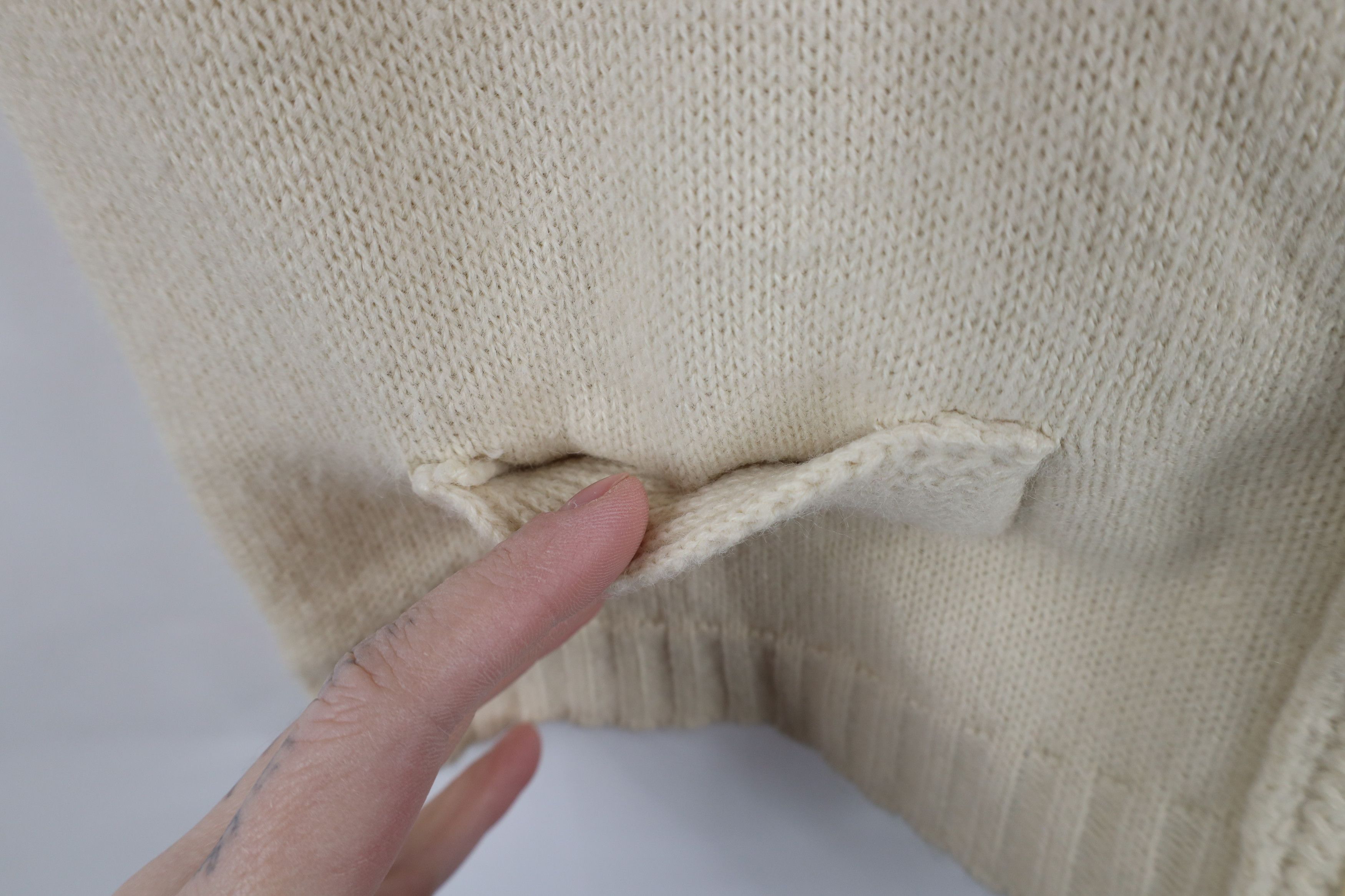 Vintage Vintage 50s Streetwear Eye Button Knit Cardigan Sweater Vest Size S / US 4 / IT 40 - 5 Thumbnail