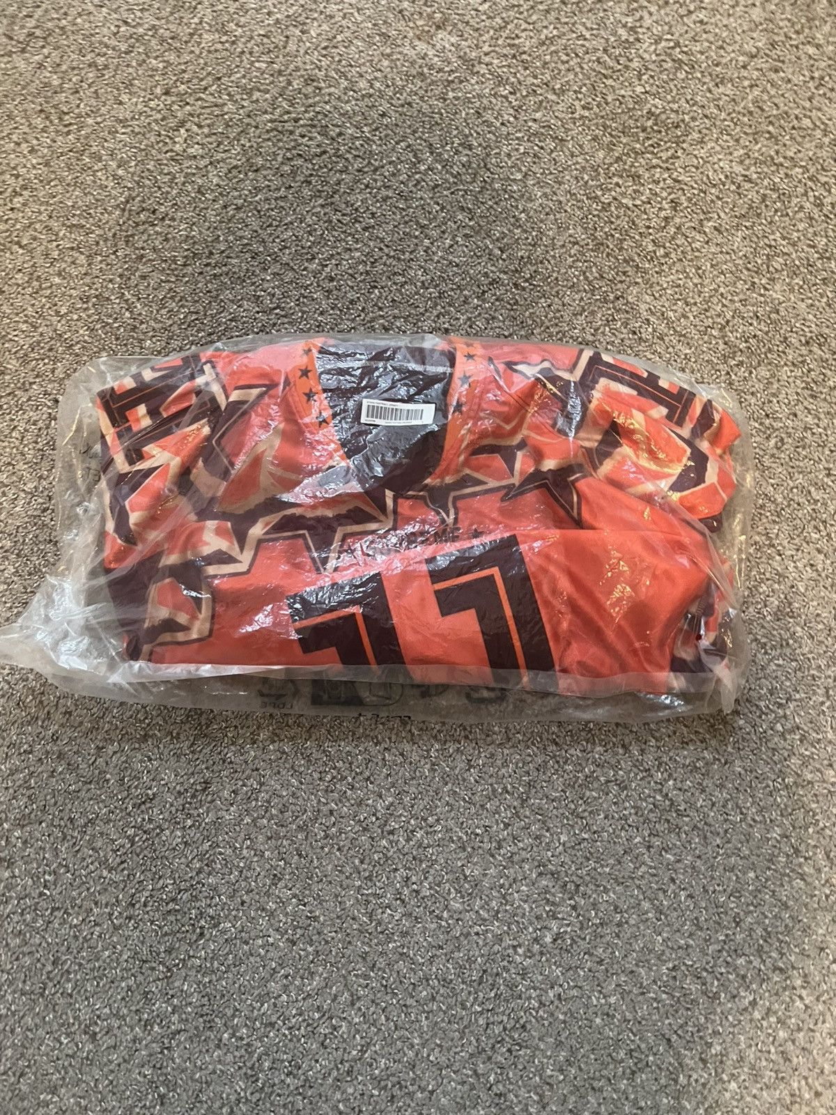 Supreme Supreme SS25 Stars Jersey Orange Small New Size US S / EU 44-46 / 1 - 1 Thumbnail
