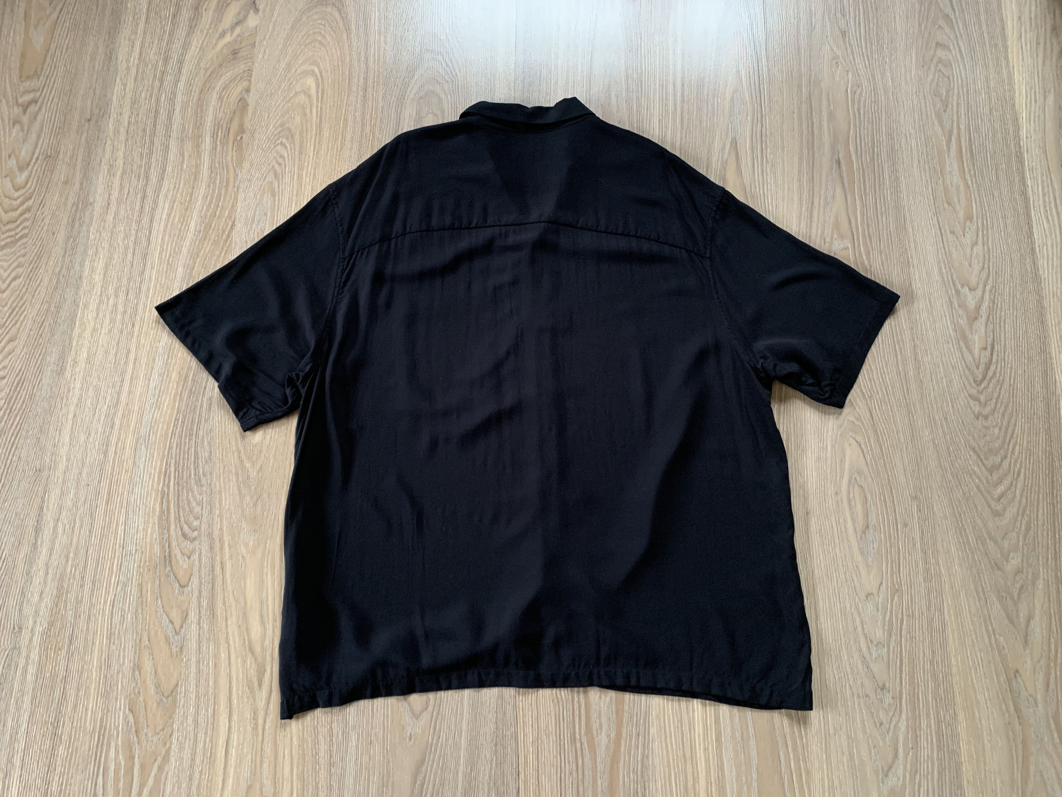 H&M H&M Black Hawaiian Shirt Size US XL / EU 56 / 4 - 3 Thumbnail