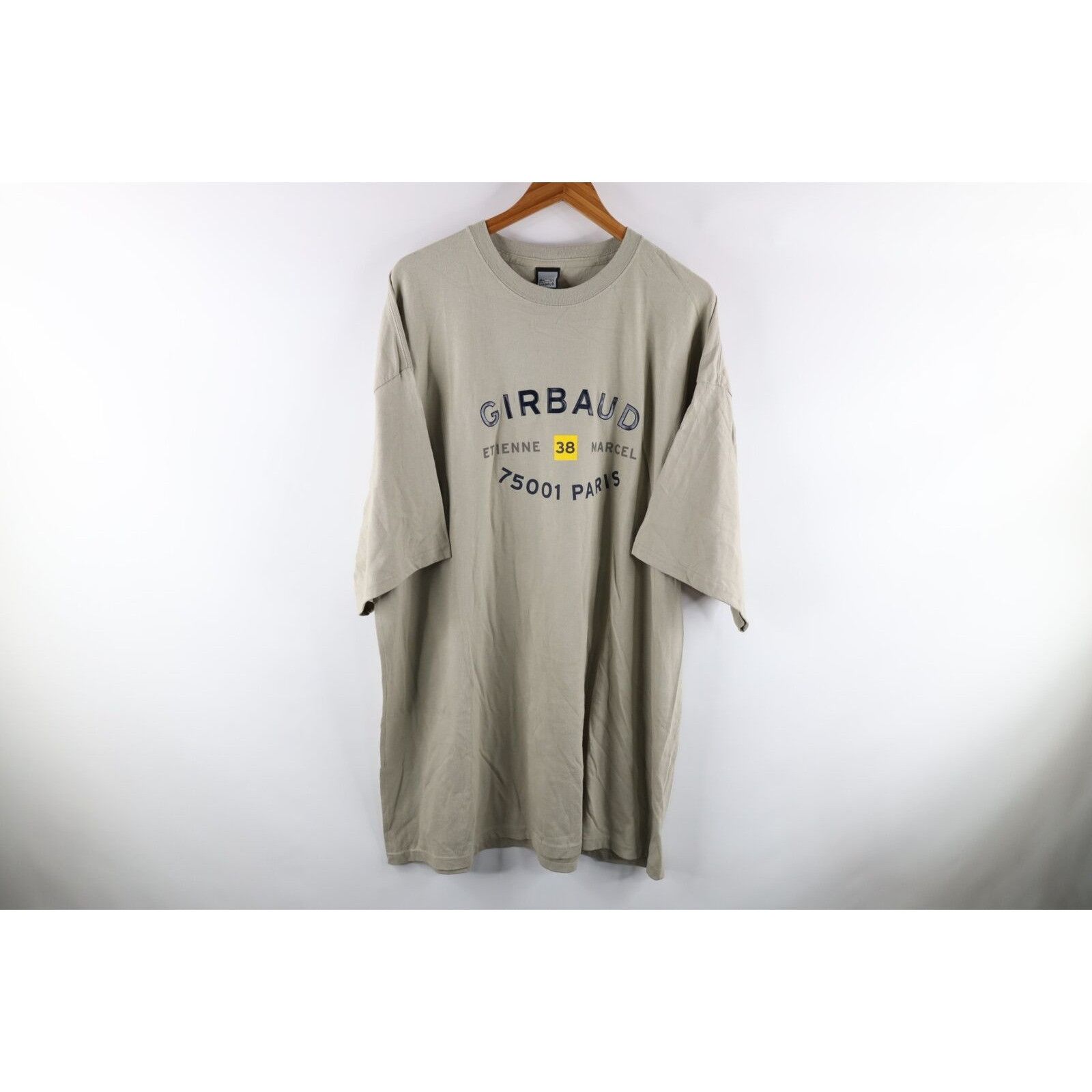 Marithe + Francois Girbaud × Vintage NOS Vintage 90s Marithe Francois Girbaud Paris T-Shirt 3XL Size US XXL / EU 58 / 5 - 1 Thumbnail