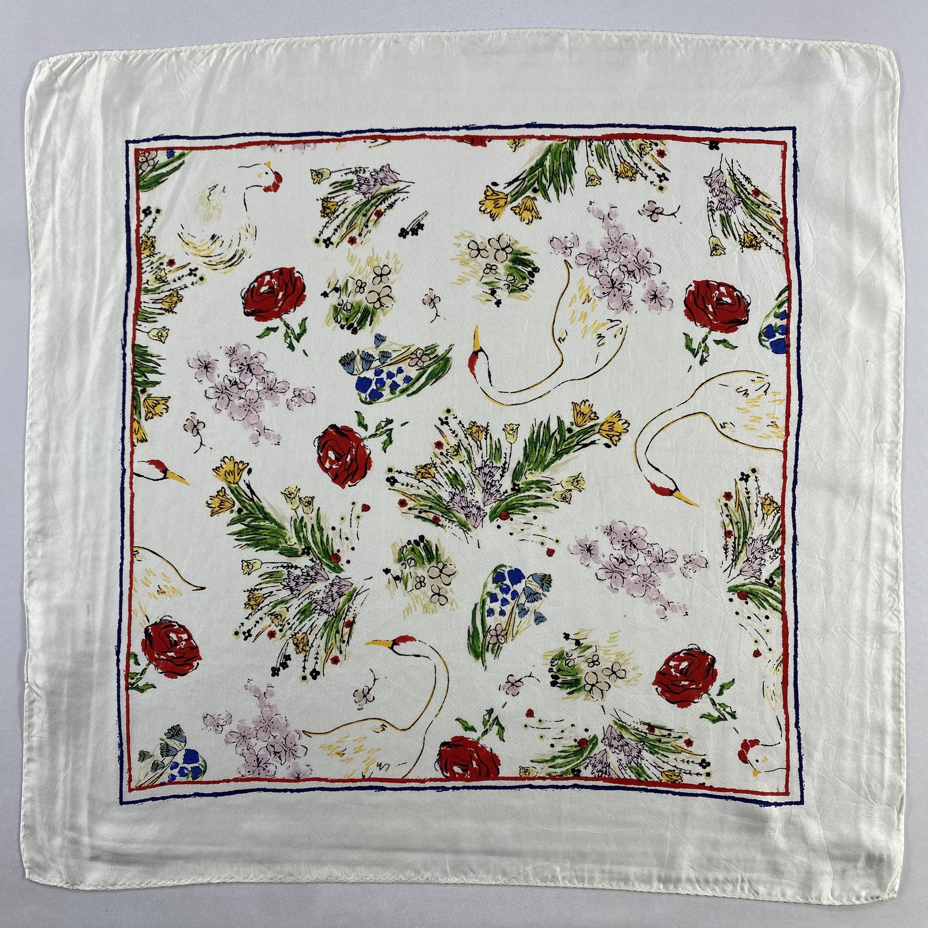 Uniqlo × Vintage Ines De La Fressange Handkerchief / Neckerchief-P1131 Size ONE SIZE - 1 Thumbnail