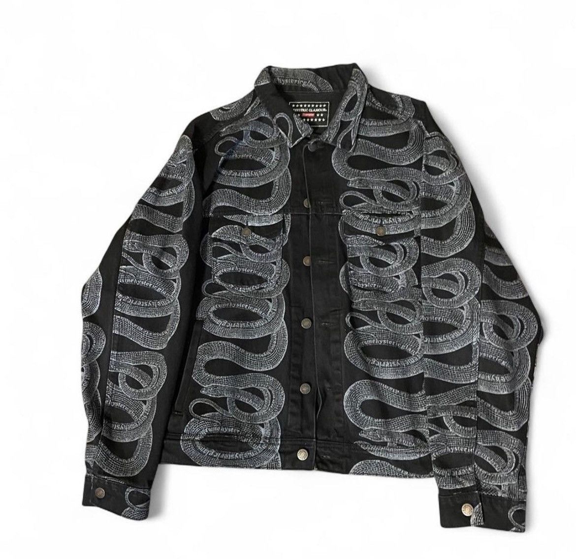 Supreme Supreme Eye of Horus Denim Jacket | Grailed