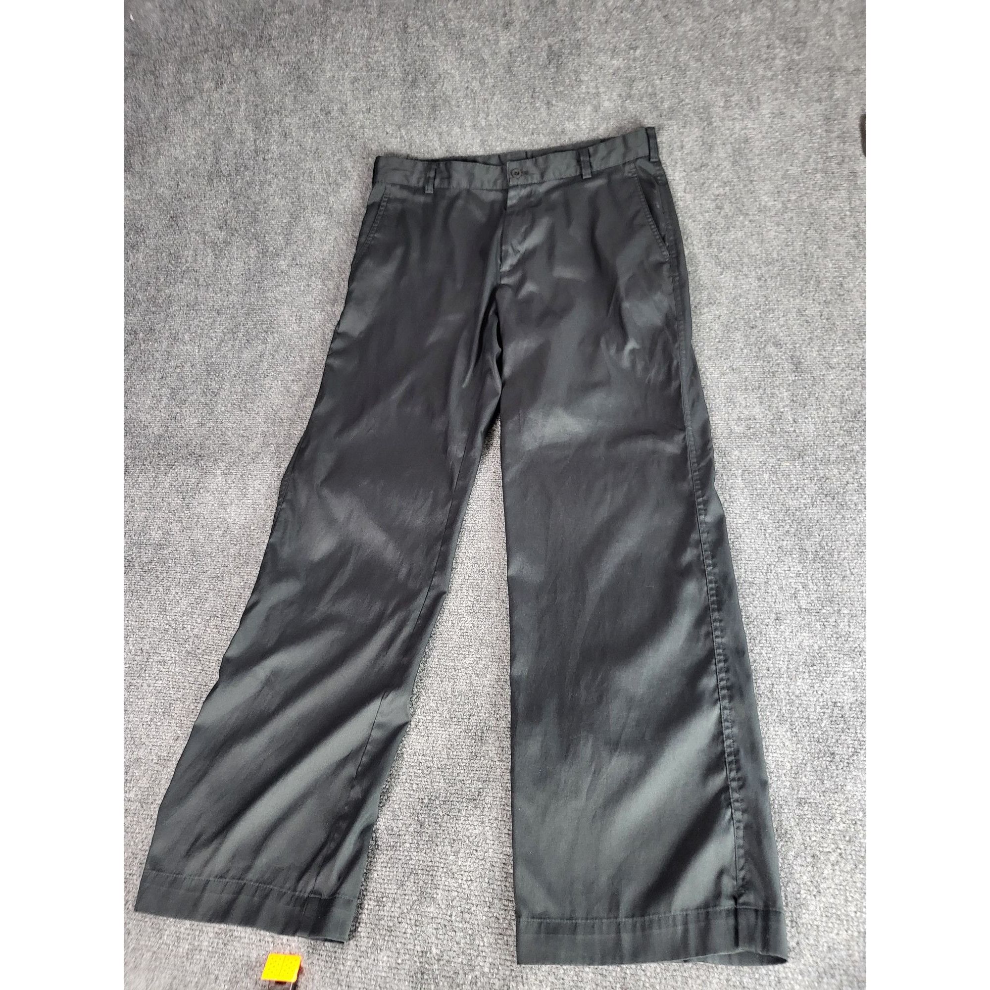Nike Nike Golf Flat Front Tech Pants Men Sz 34X32 Black Dri Fit C Size US 34 / EU 50 - 1 Thumbnail
