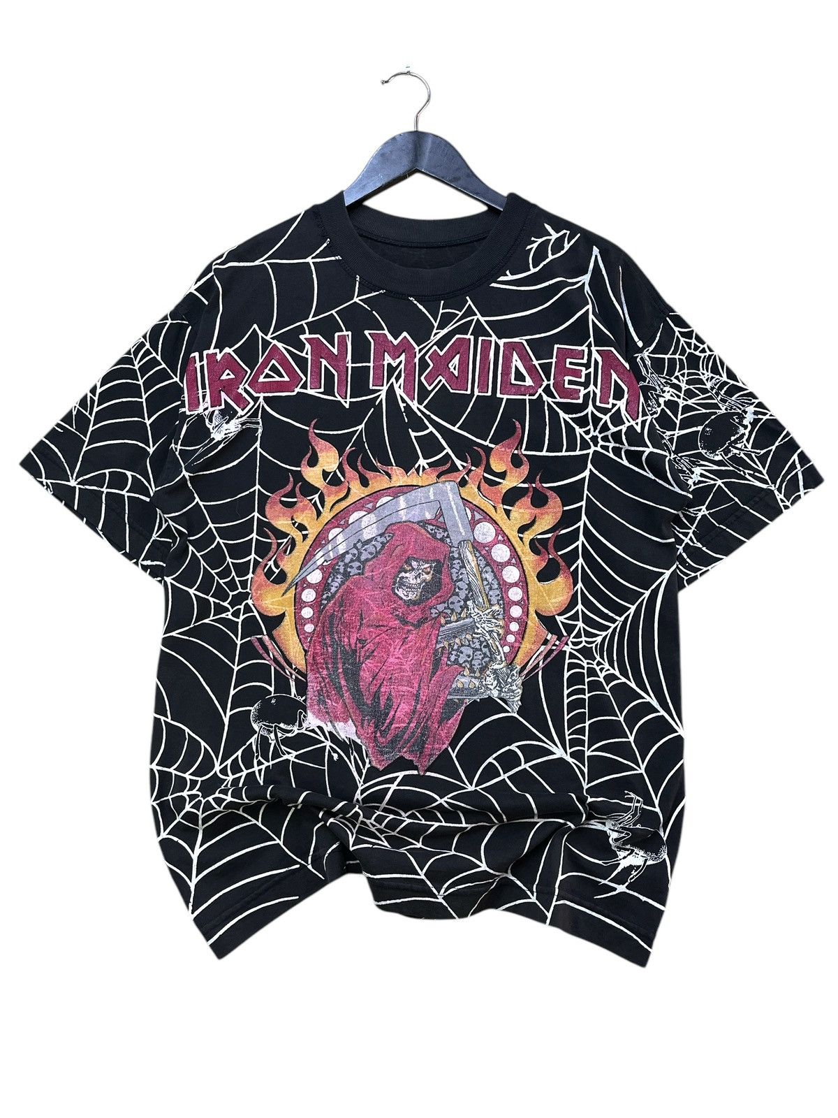 Incredible vintage y2k chilean bootleg iron maiden t shirt