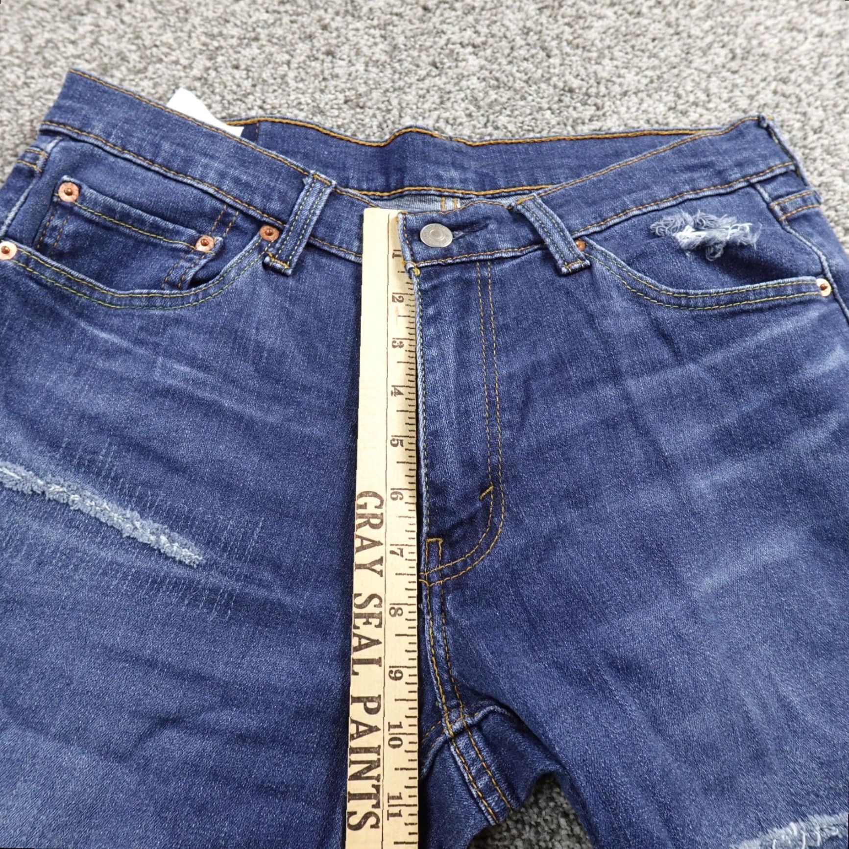 Levi's Levi's Jeans 32X32 Dark Blue Denim 541 Athletic Taper Flex Stretch Dad Jeans Mens Regular 32 Blue Clothing Size US 32 / EU 48 - 6 Thumbnail