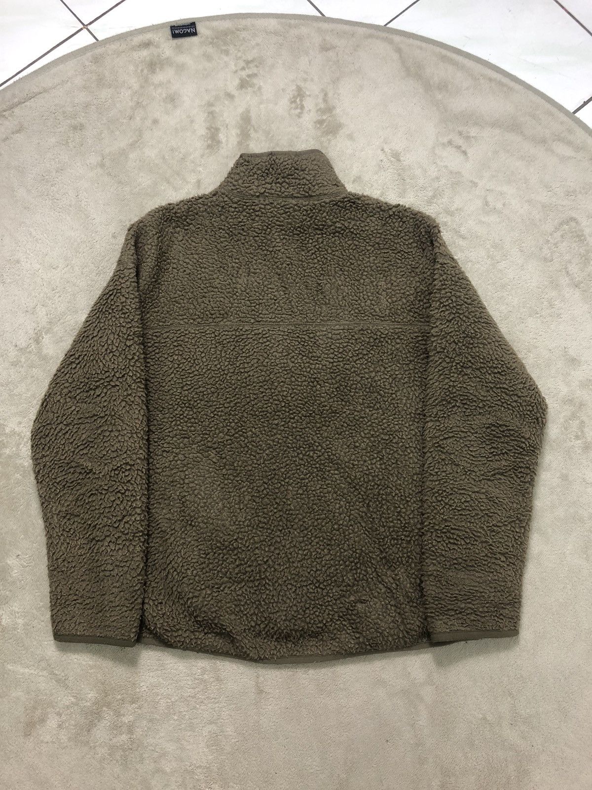 Japanese Brand × Vintage Vintage Gu Olive Green Patagonia Style Fleece Jacket Size US M / EU 48-50 / 2 - 12 Thumbnail