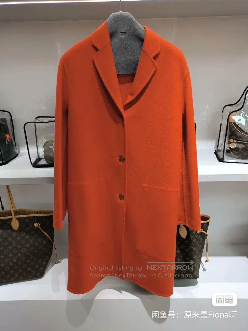 Hermes Hermes Orange coat Size XS / US 0-2 / IT 36-38 - 1 Thumbnail
