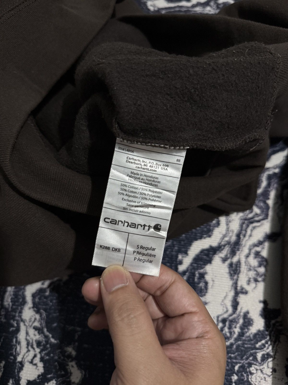 Carhartt Carhartt spell out hoodie Size US S / EU 44-46 / 1 - 9 Thumbnail