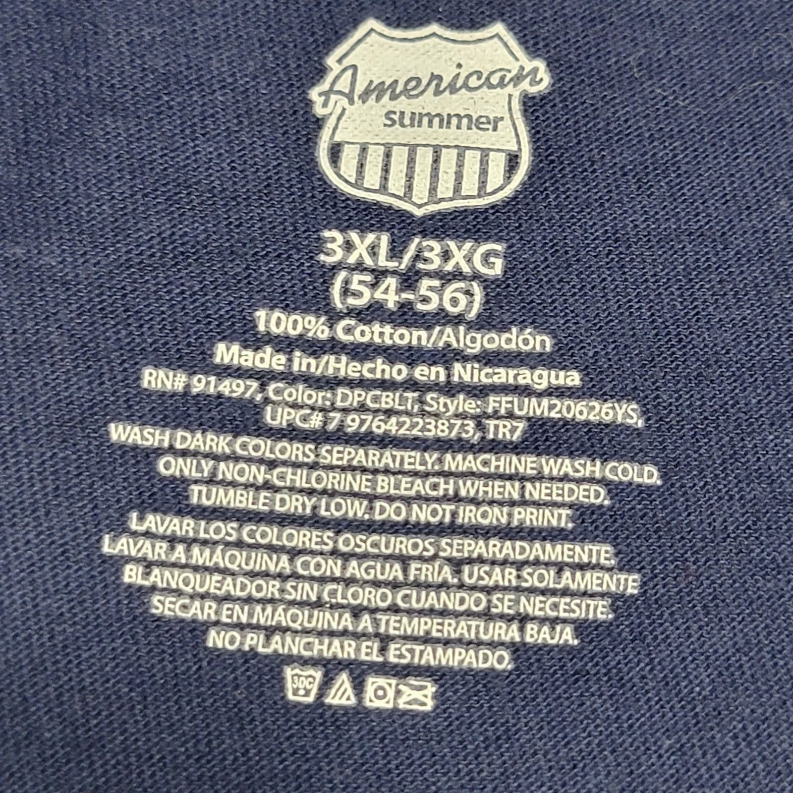 Other American Summer Unisex Tee "Texas/Not Texas" Map -3XL(54-56) Size US XXL / EU 58 / 5 - 4 Thumbnail
